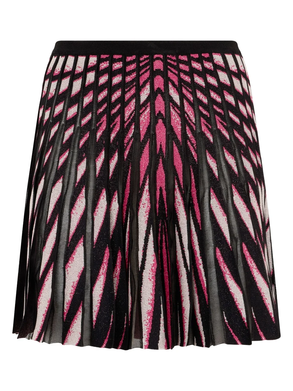 Ray Of Paradise Print Mini Skirt
