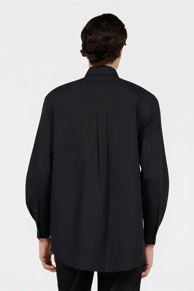 Roberto Cavalli Black Cotton Shirt | Thumbnail 3 Roberto Cavalli Black Cotton Shirt | Thumbnail 3