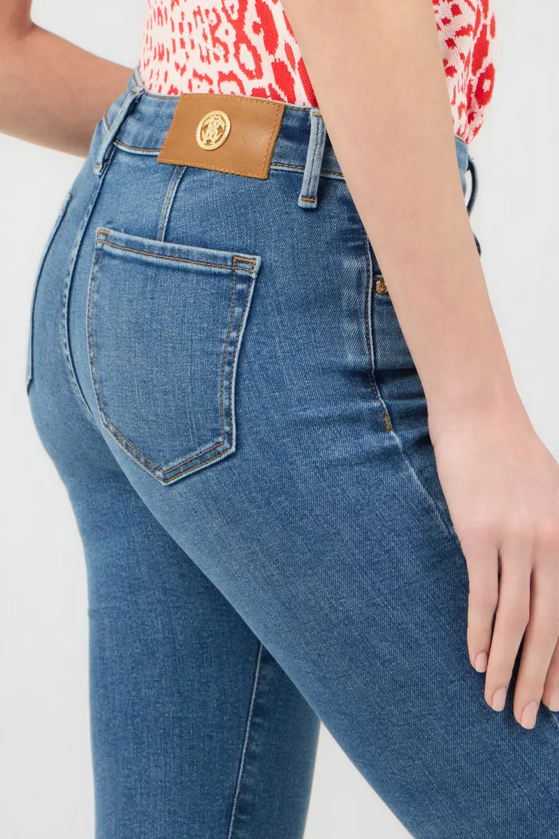 Roberto Cavalli Blue Slim Fit Jeans | Thumbnail 5 Roberto Cavalli Blue Slim Fit Jeans | Thumbnail 5