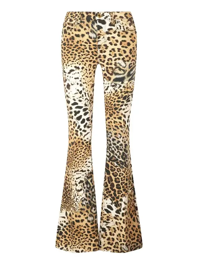 Pants With Jaguar Skin Print Pants With Jaguar Skin Print