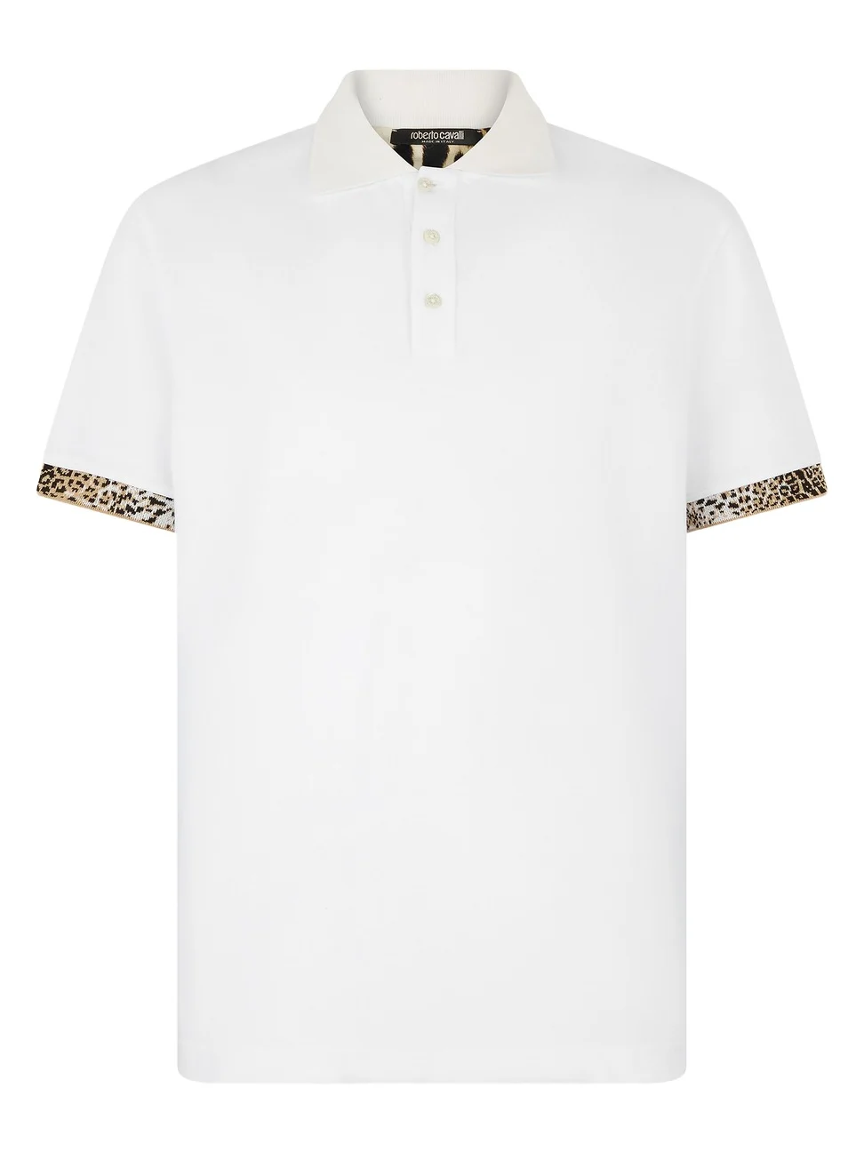 Polo With Jaguar Skin Details Polo With Jaguar Skin Details