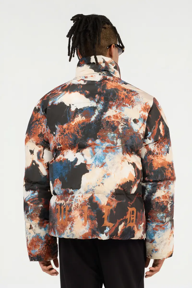 Roberto Cavalli Reversible Tiger Camu Print Puffer Jacket | Thumbnail 3 Roberto Cavalli Reversible Tiger Camu Print Puffer Jacket | Thumbnail 3