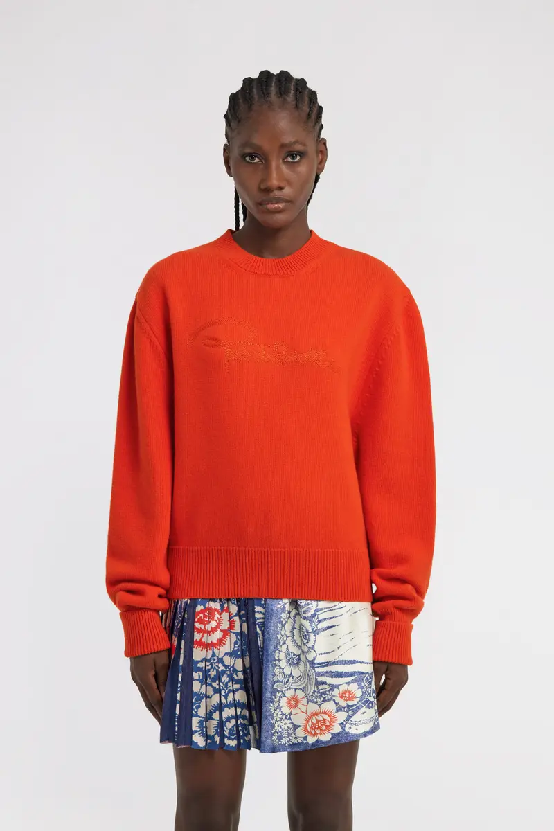 Roberto Cavalli Cropped Knit Sweater | Thumbnail 2 Roberto Cavalli Cropped Knit Sweater | Thumbnail 2