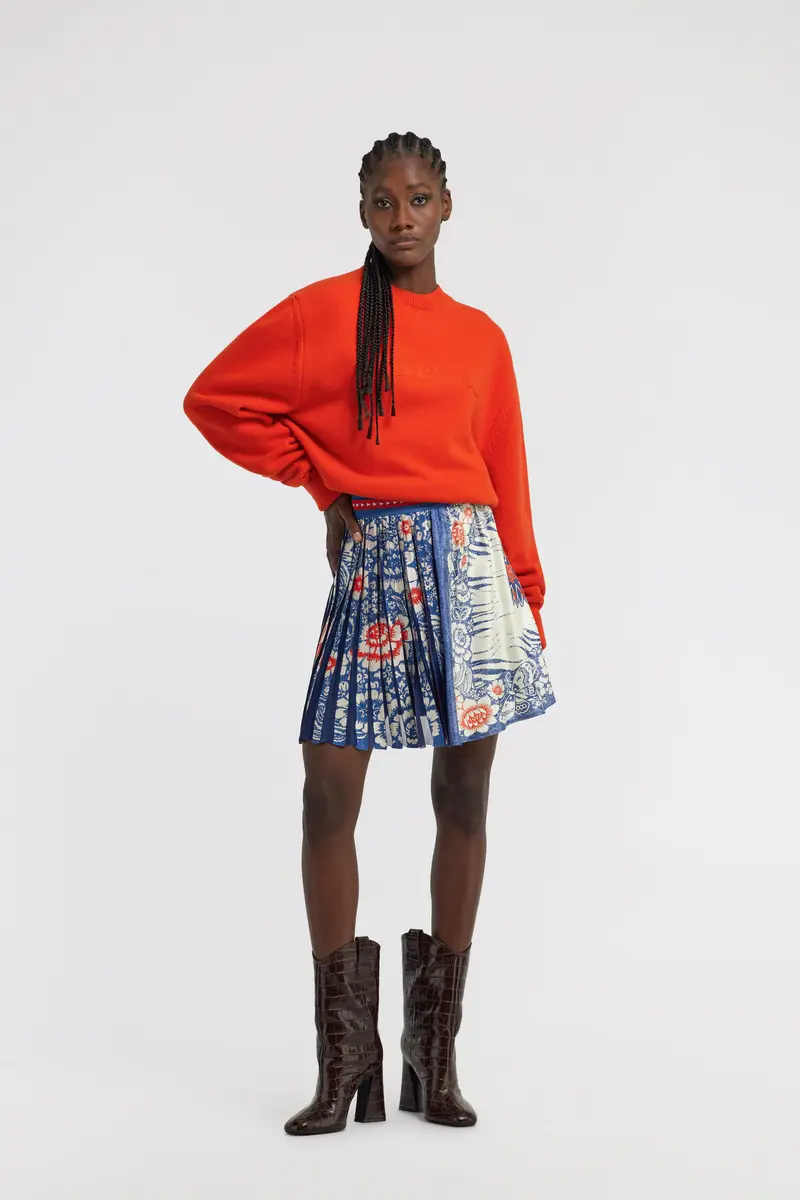 Roberto Cavalli Cropped Knit Sweater | Thumbnail 5 Roberto Cavalli Cropped Knit Sweater | Thumbnail 5