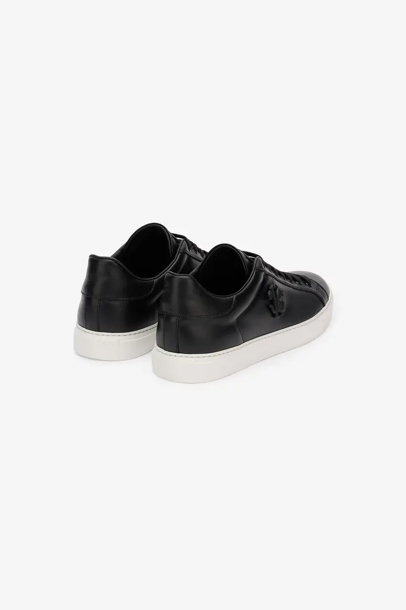 Roberto Cavalli Black Sneaker With Embossed Monogram RC | Thumbnail 3 Roberto Cavalli Black Sneaker With Embossed Monogram RC | Thumbnail 3