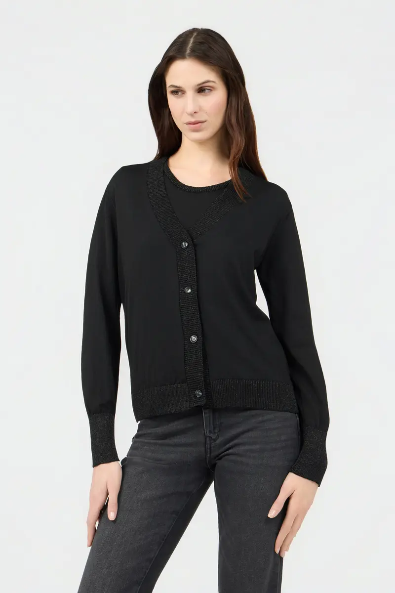 Roberto Cavalli Twin Set in Black Knit | Thumbnail 2