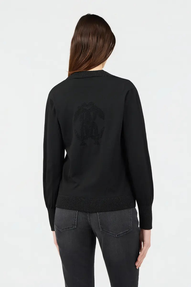 Roberto Cavalli Twin Set in Black Knit | Thumbnail 3