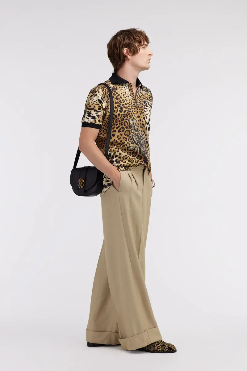 Roberto Cavalli Polo with Jaguar Skin print | Thumbnail 5 Roberto Cavalli Polo with Jaguar Skin print | Thumbnail 5