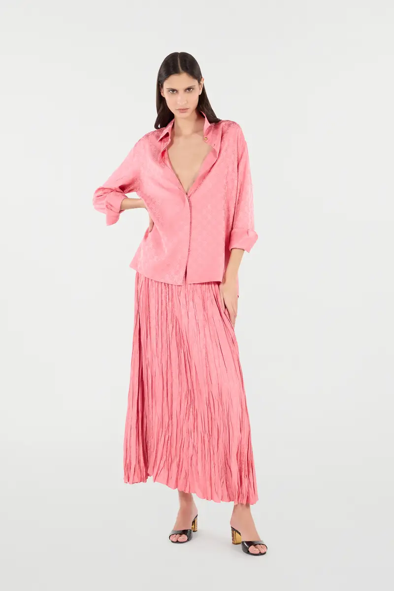 Roberto Cavalli Shirt-Blend Shirt With Mirror Snake Monogram Print | Thumbnail 6 Roberto Cavalli Shirt-Blend Shirt With Mirror Snake Monogram Print | Thumbnail 6
