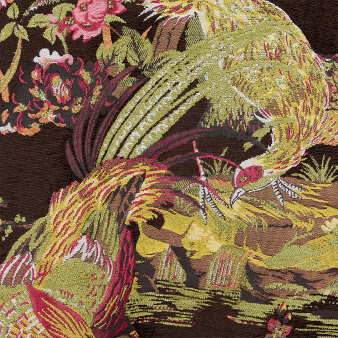 Roberto Cavalli Bomber Jacket With Oriental Bird Print | Thumbnail 4 Roberto Cavalli Bomber Jacket With Oriental Bird Print | Thumbnail 4