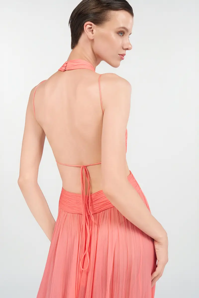 Roberto Cavalli Long Silk Dress | Thumbnail 6 Roberto Cavalli Long Silk Dress | Thumbnail 6