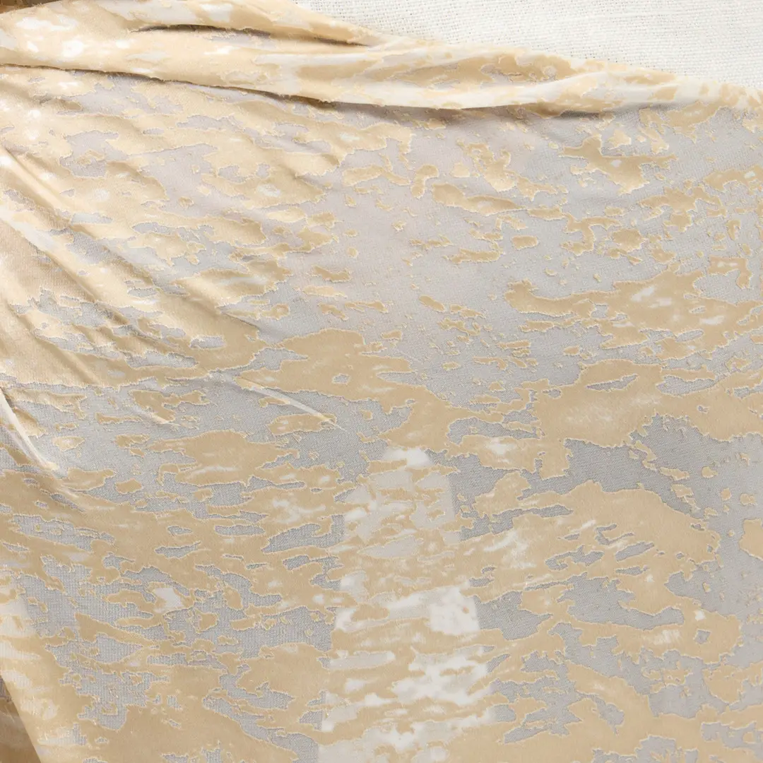 Roberto Cavalli Abstract Print on Silk Viscose Devore Dress | Thumbnail 4 Roberto Cavalli Abstract Print on Silk Viscose Devore Dress | Thumbnail 4
