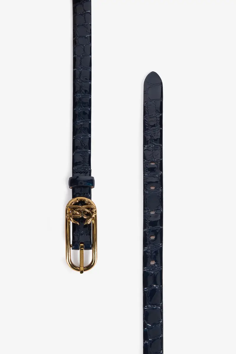 Roberto Cavalli Belt With Crocodile Print And Glitter | Thumbnail 2 Roberto Cavalli Belt With Crocodile Print And Glitter | Thumbnail 2