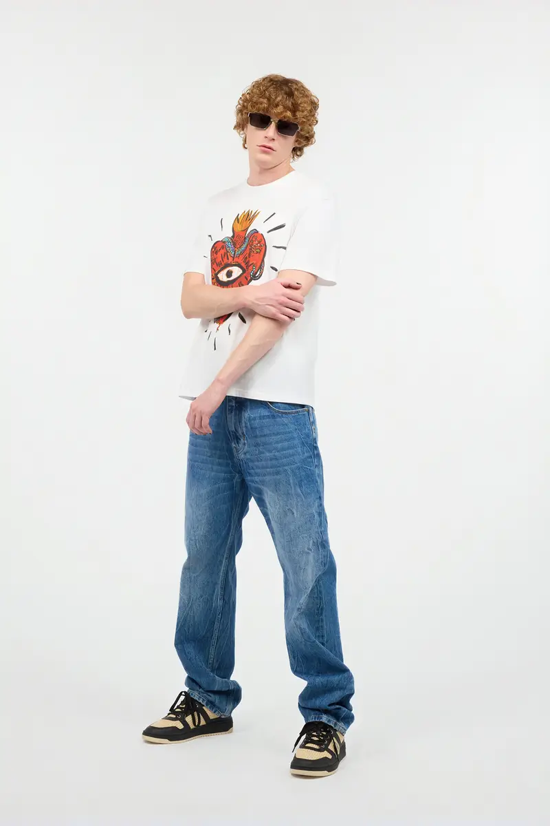 Roberto Cavalli T-Shirt With Heart | Thumbnail 7