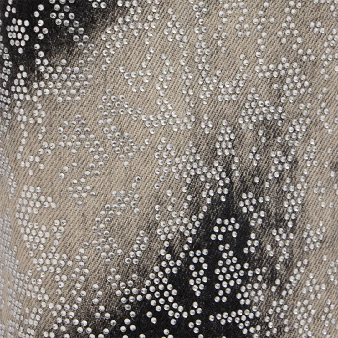 Roberto Cavalli Jeans with Faded Effect and Rhinestones | Thumbnail 4