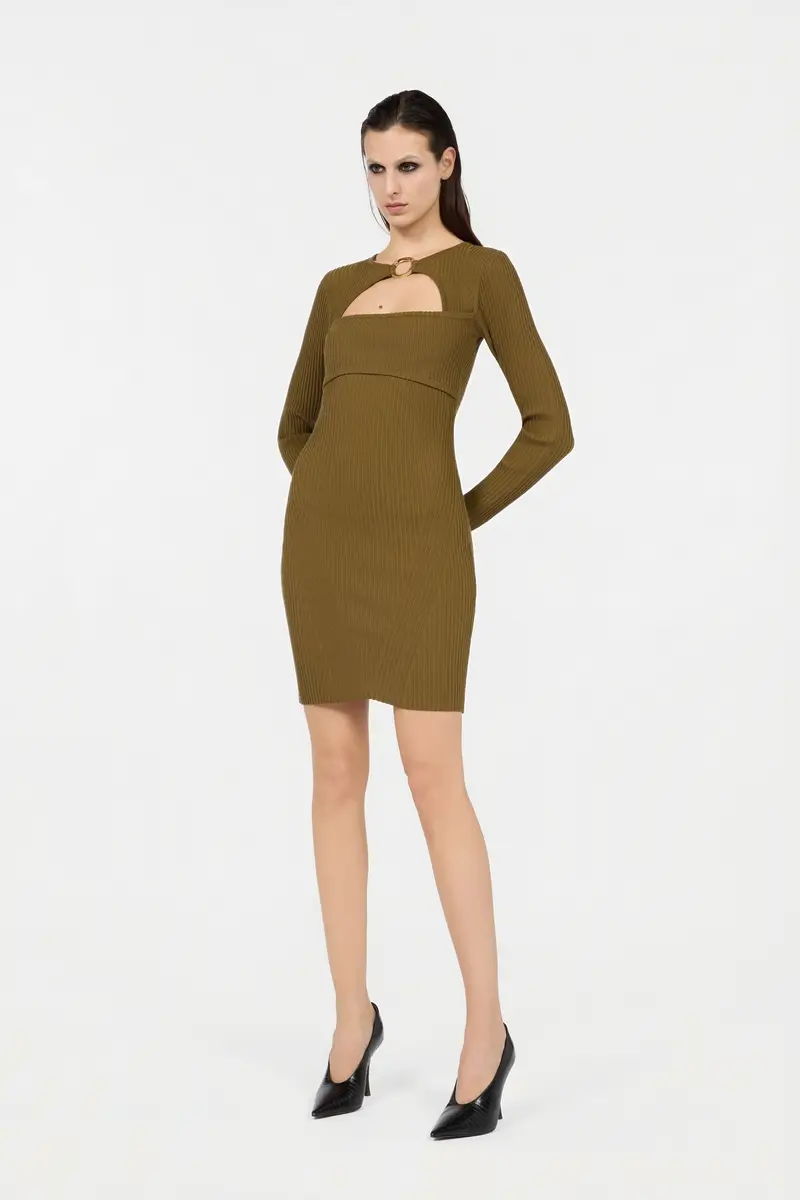 Roberto Cavalli Green Mini Dress | Thumbnail 6 Roberto Cavalli Green Mini Dress | Thumbnail 6