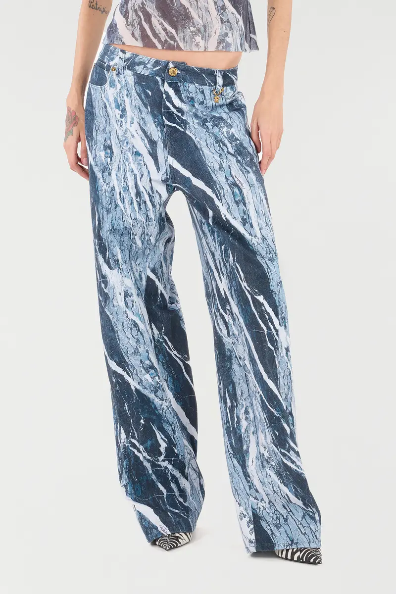 Roberto Cavalli Rubane Print Jeans | Thumbnail 2 Roberto Cavalli Rubane Print Jeans | Thumbnail 2