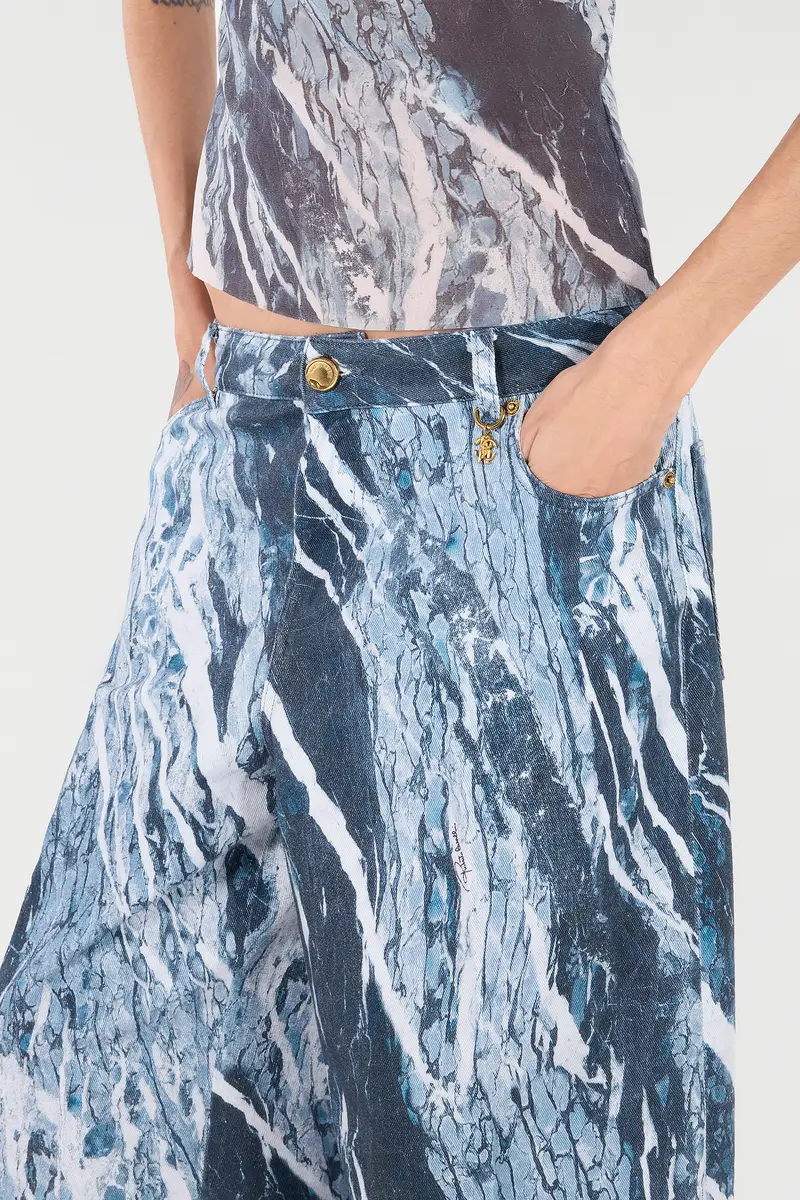 Roberto Cavalli Rubane Print Jeans | Thumbnail 5 Roberto Cavalli Rubane Print Jeans | Thumbnail 5