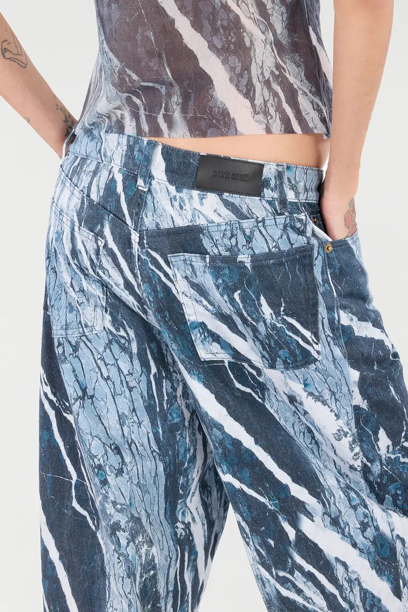Roberto Cavalli Rubane Print Jeans | Thumbnail 6 Roberto Cavalli Rubane Print Jeans | Thumbnail 6