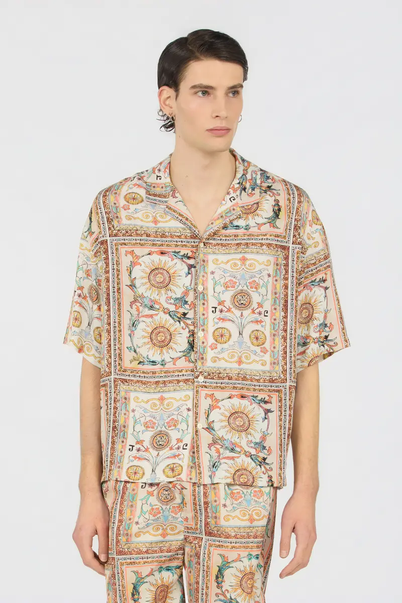 Roberto Cavalli Persian Tarot Print Shirt | Thumbnail 2 Roberto Cavalli Persian Tarot Print Shirt | Thumbnail 2