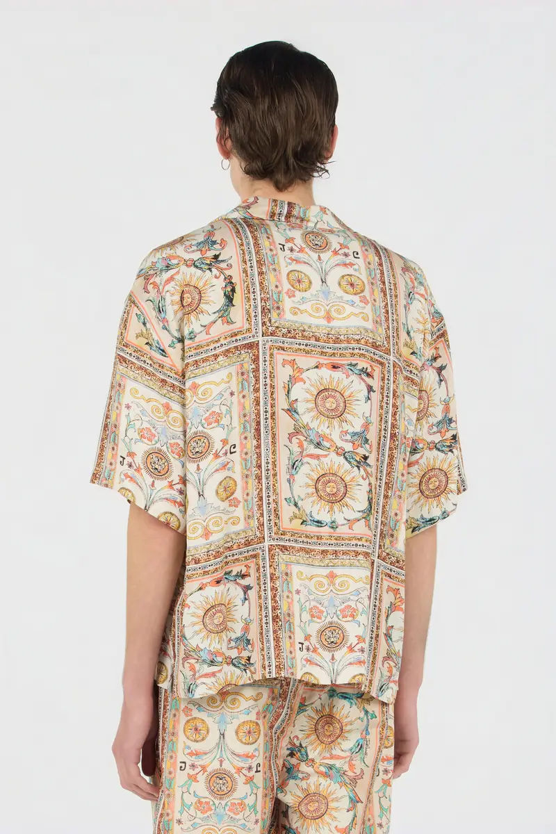 Roberto Cavalli Persian Tarot Print Shirt | Thumbnail 3 Roberto Cavalli Persian Tarot Print Shirt | Thumbnail 3