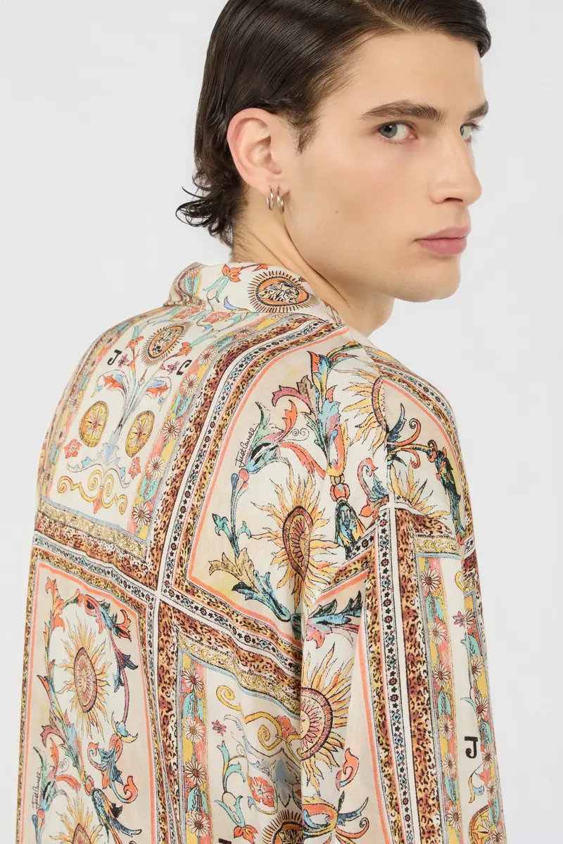 Roberto Cavalli Persian Tarot Print Shirt | Thumbnail 5 Roberto Cavalli Persian Tarot Print Shirt | Thumbnail 5