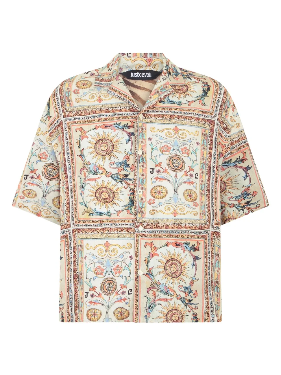 Roberto Cavalli Persian Tarot Print Shirt
