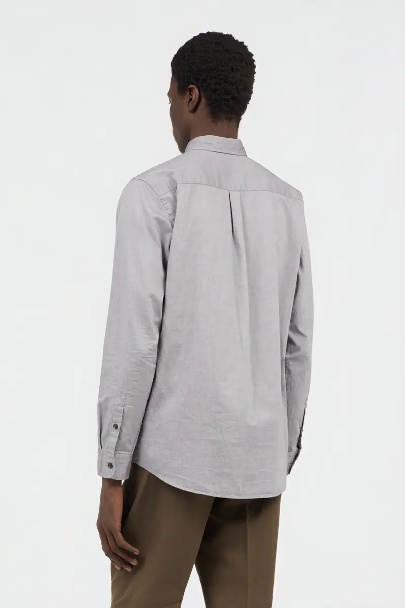 Roberto Cavalli Grey Shirt with Monogram RC Embroidery | Thumbnail 3