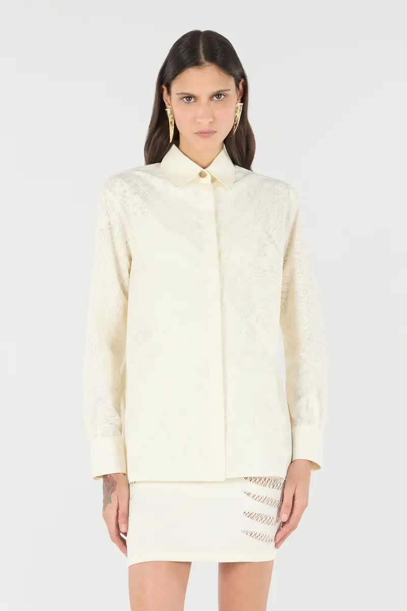 Roberto Cavalli Python-Print Shirt | Thumbnail 2 Roberto Cavalli Python-Print Shirt | Thumbnail 2