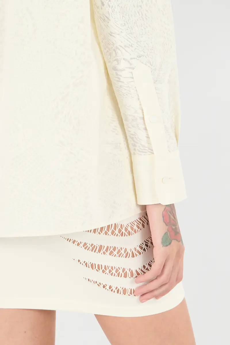 Roberto Cavalli Python-Print Shirt | Thumbnail 5 Roberto Cavalli Python-Print Shirt | Thumbnail 5