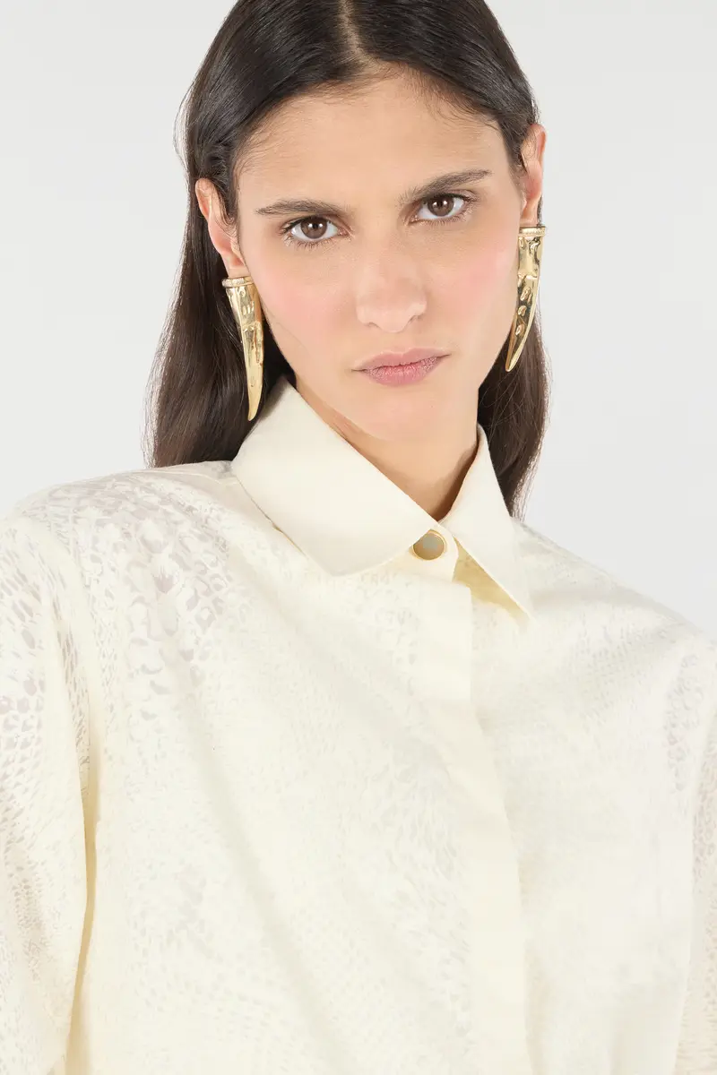 Roberto Cavalli Python-Print Shirt | Thumbnail 6 Roberto Cavalli Python-Print Shirt | Thumbnail 6