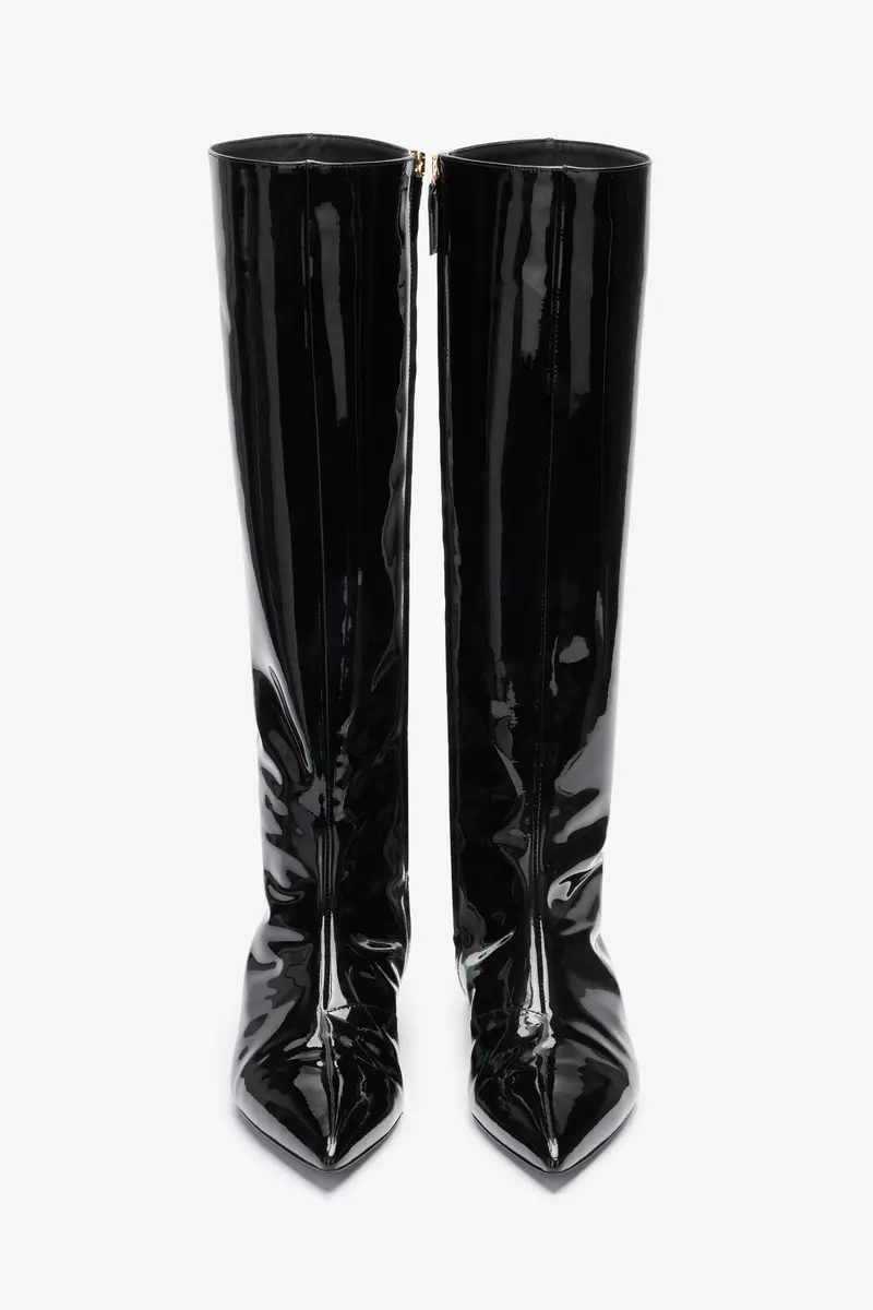 Roberto Cavalli Black Patent Leather Boots | Thumbnail 5 Roberto Cavalli Black Patent Leather Boots | Thumbnail 5