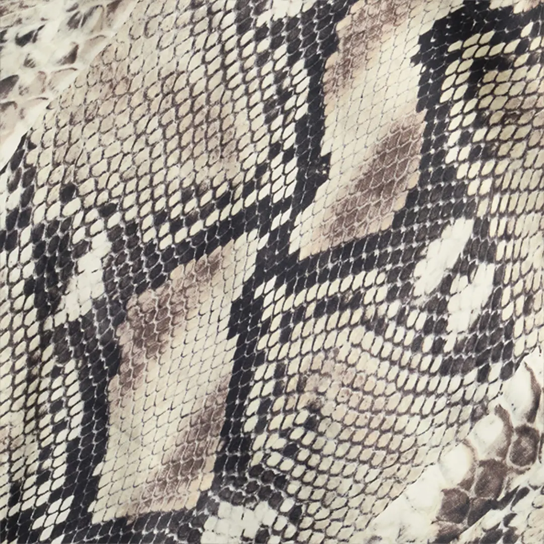 Roberto Cavalli Silk Top With Python Print | Thumbnail 4