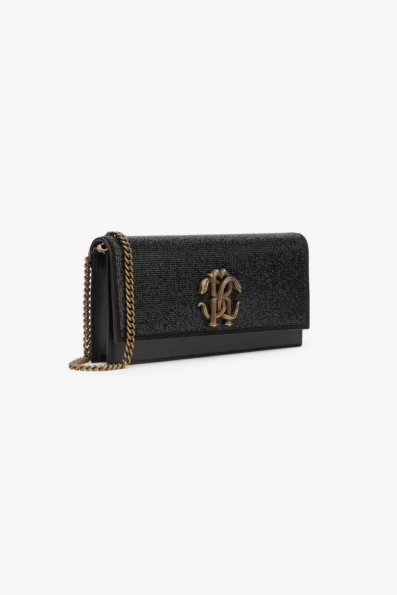 Roberto Cavalli Leather Mini Bag with Shoulder Strap | Thumbnail 4 Roberto Cavalli Leather Mini Bag with Shoulder Strap | Thumbnail 4