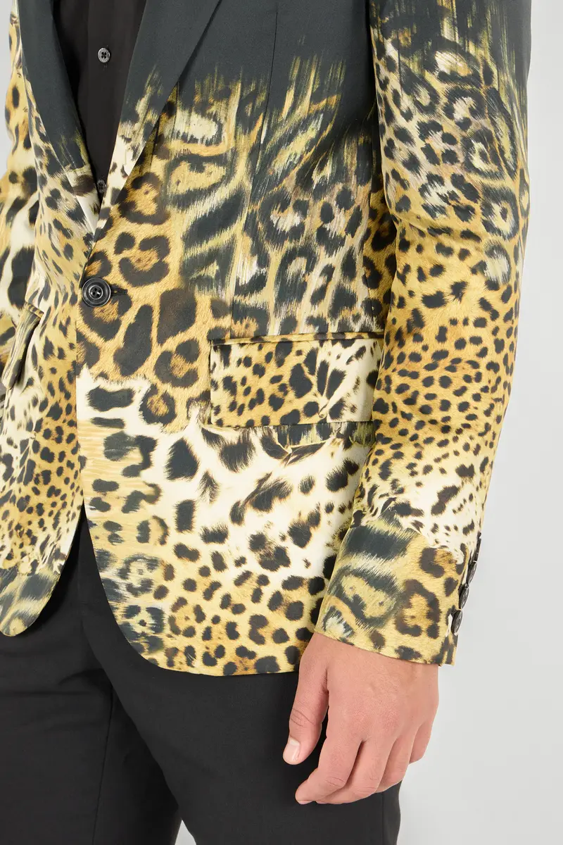 Roberto Cavalli Jaguar Skin print blazer | Thumbnail 6 Roberto Cavalli Jaguar Skin print blazer | Thumbnail 6