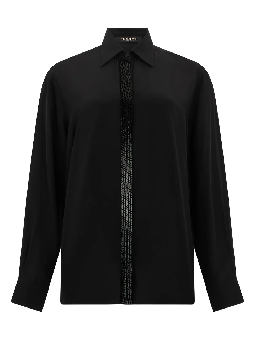 Silk Shirt with Shimmering Detail Silk Shirt with Shimmering Detail