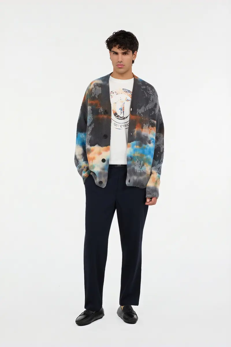 Roberto Cavalli Multicolor sweater with Rusty Stain print | Thumbnail 7 Roberto Cavalli Multicolor sweater with Rusty Stain print | Thumbnail 7