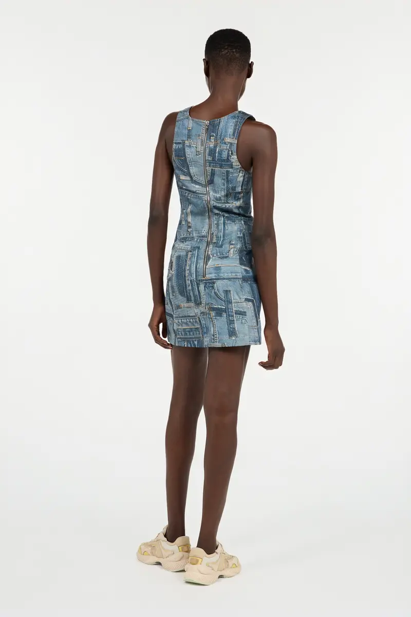 Roberto Cavalli Patchwork Capsule Collection Short Dress | Thumbnail 3