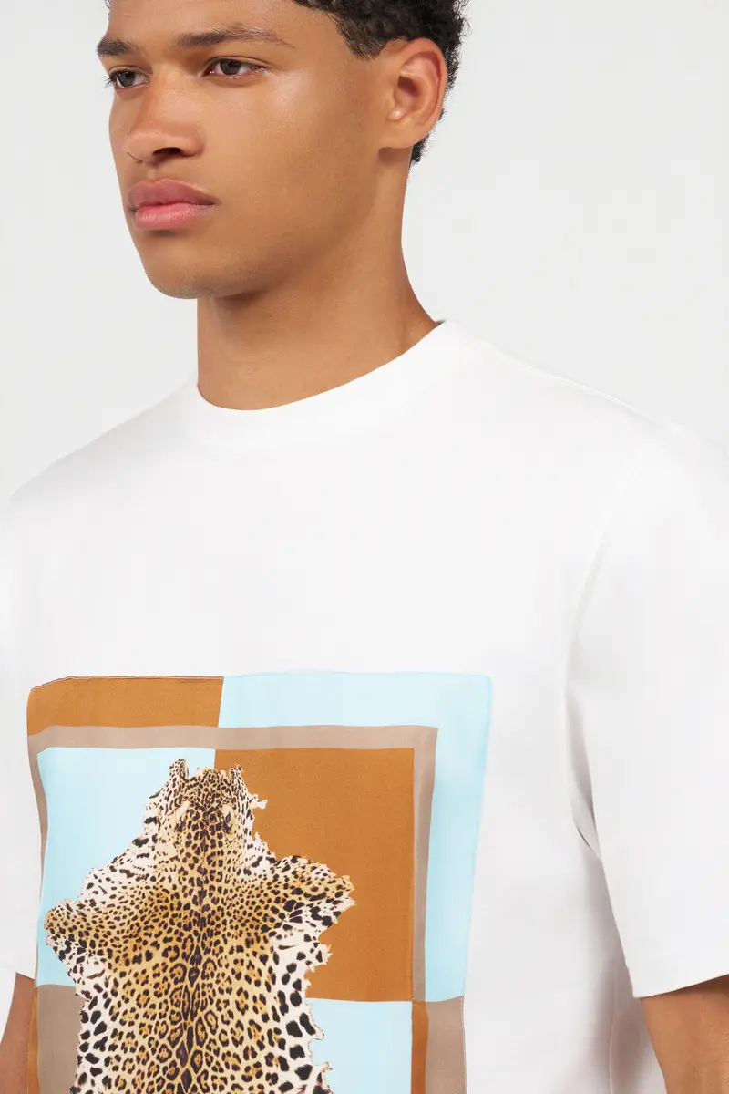 Roberto Cavalli Leopard-print cotton T-shirt | Thumbnail 5 Roberto Cavalli Leopard-print cotton T-shirt | Thumbnail 5