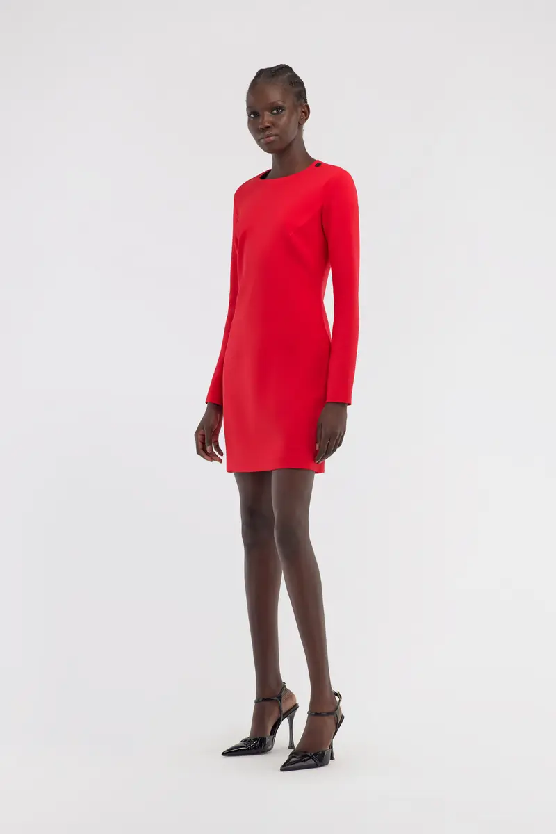 Roberto Cavalli Long-sleeve dress with RC | Thumbnail 2