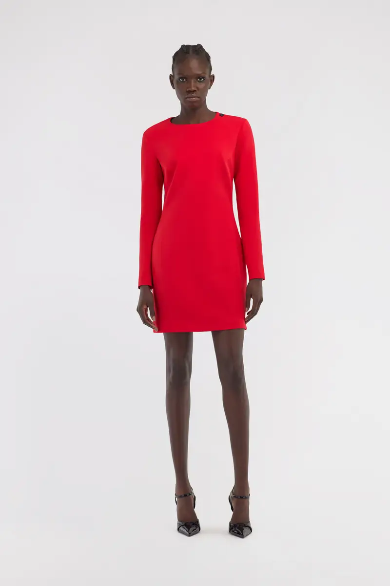 Roberto Cavalli Long-sleeve dress with RC | Thumbnail 5