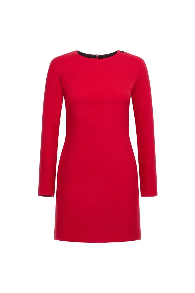 Roberto Cavalli Long-sleeve dress with RC