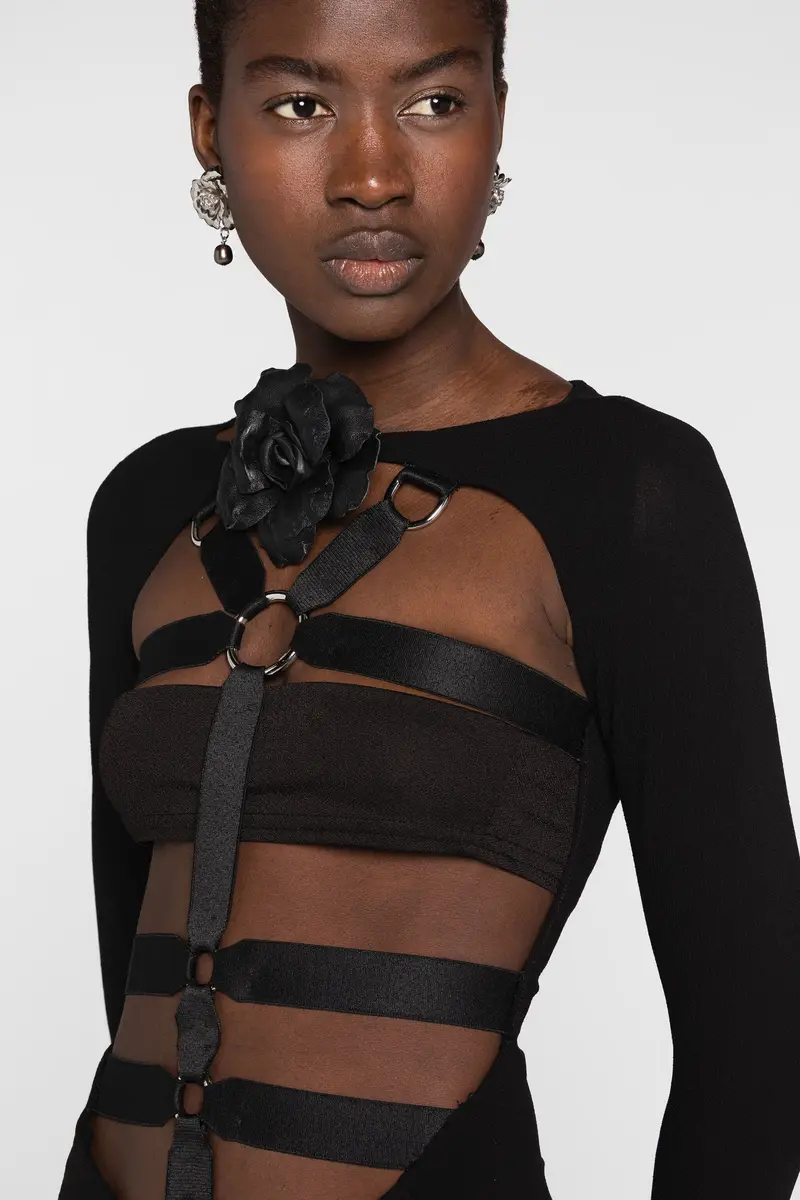 Roberto Cavalli Harness Maxi Dress | Thumbnail 5