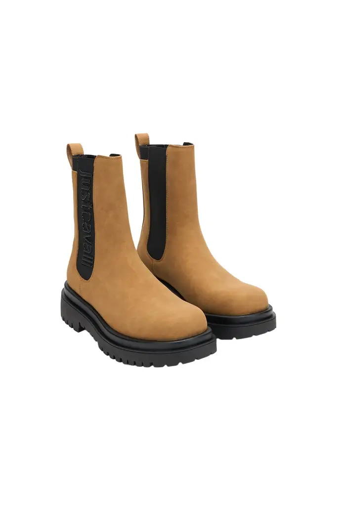 Beige Ankle Boots