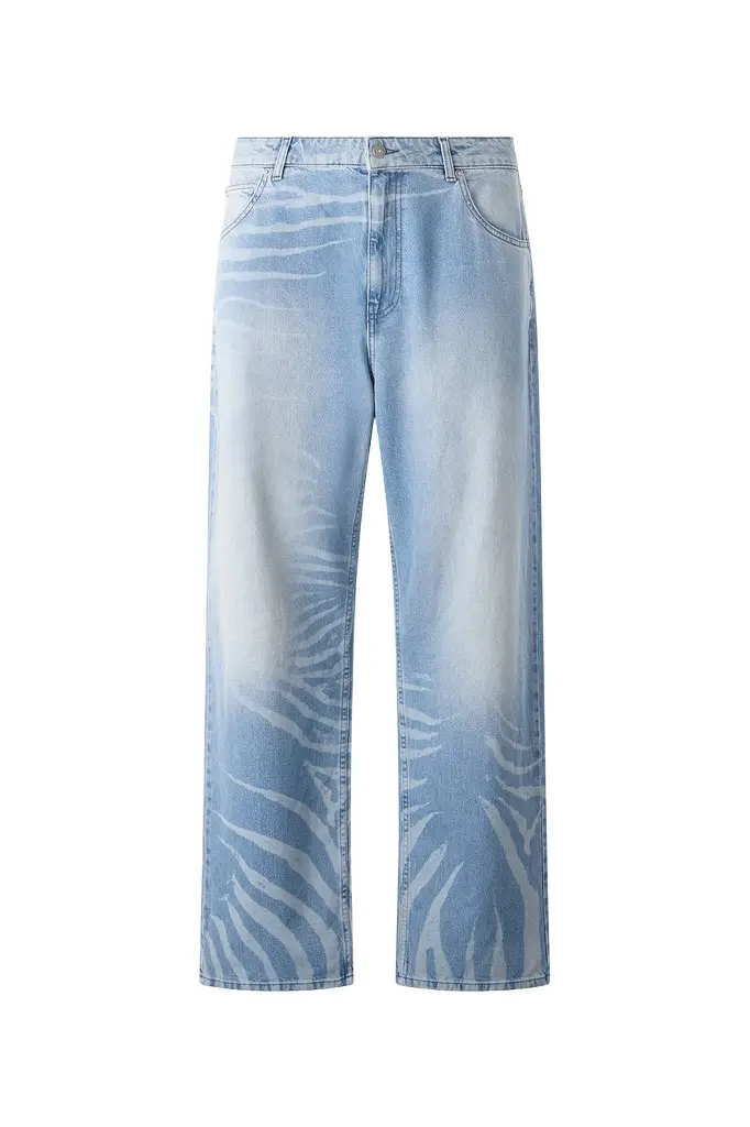 Roberto Cavalli Zebra Design Jeans | Image 1 Roberto Cavalli Zebra Design Jeans | Image 1