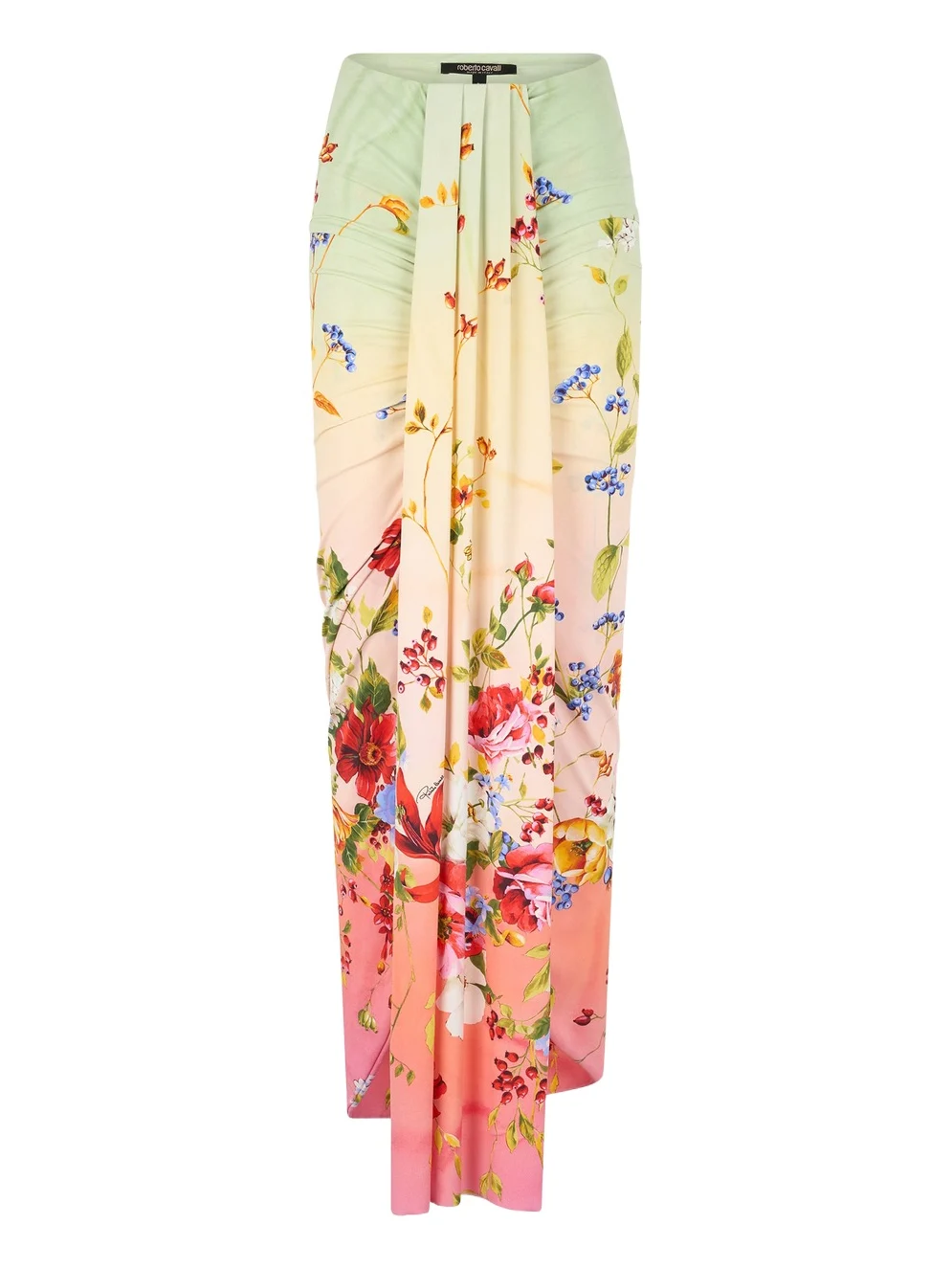 Roberto Cavalli Miami Flowers Sarong