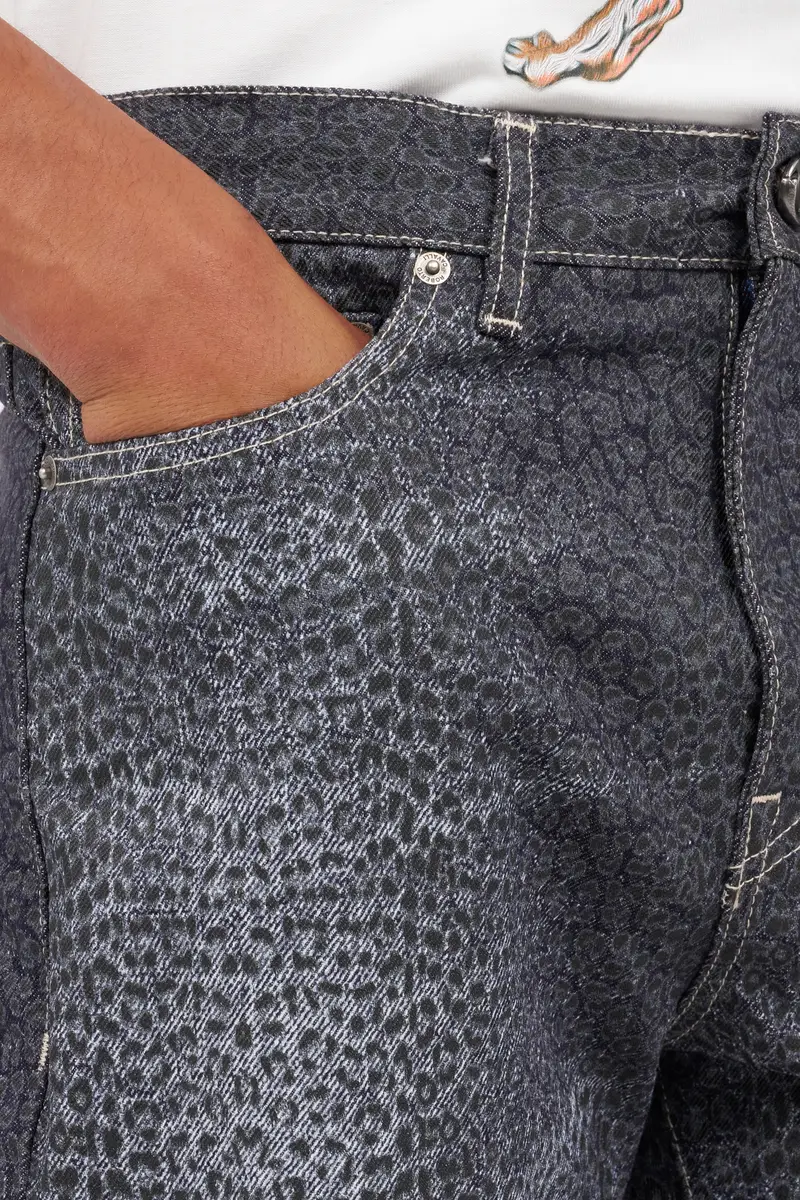 Roberto Cavalli Baby Jaguar Print Jeans | Thumbnail 5