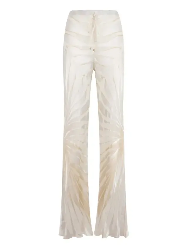 Trousers With Ray Devoré Print Trousers With Ray Devoré Print