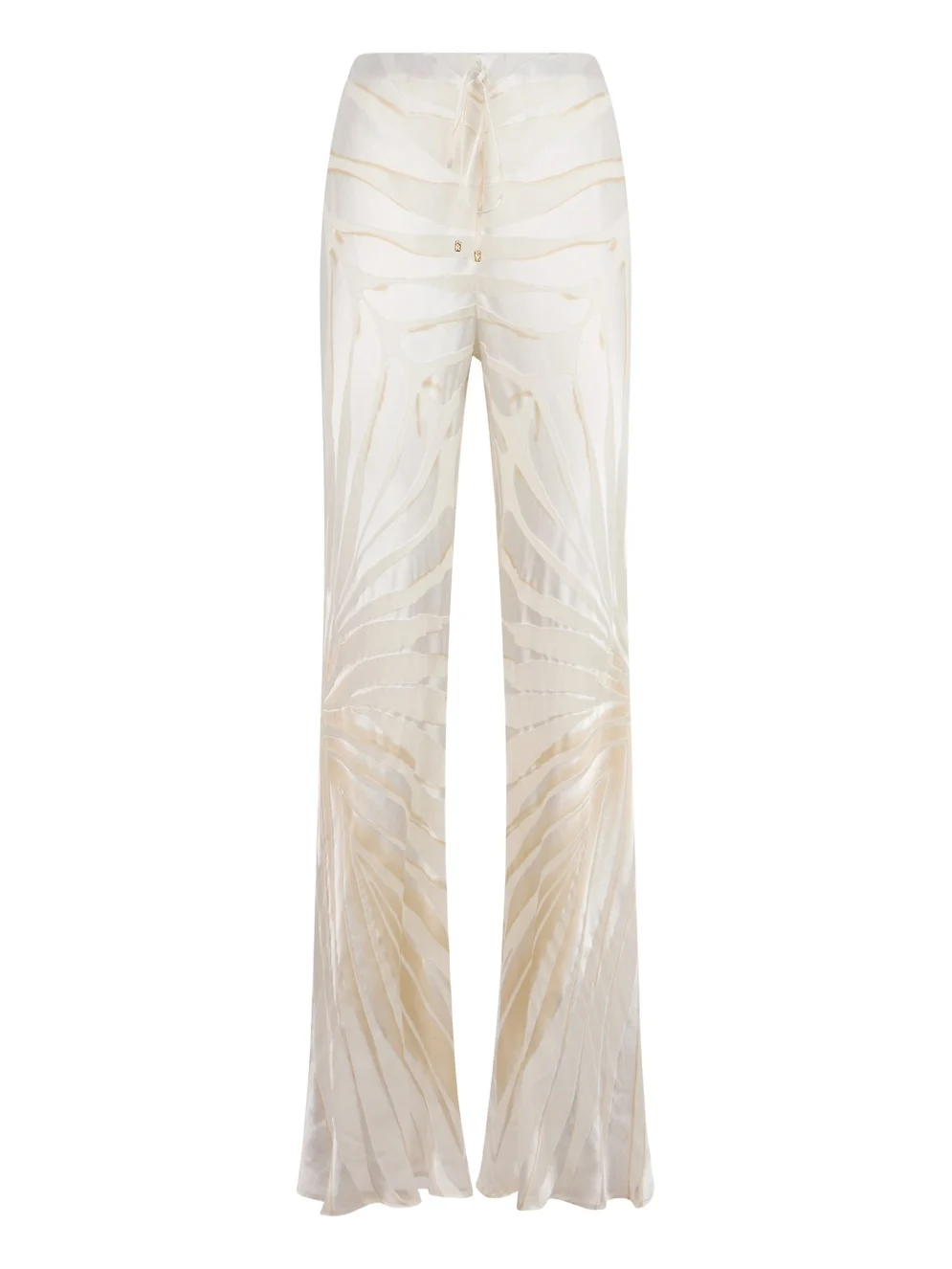 Trousers With Ray Devoré Print