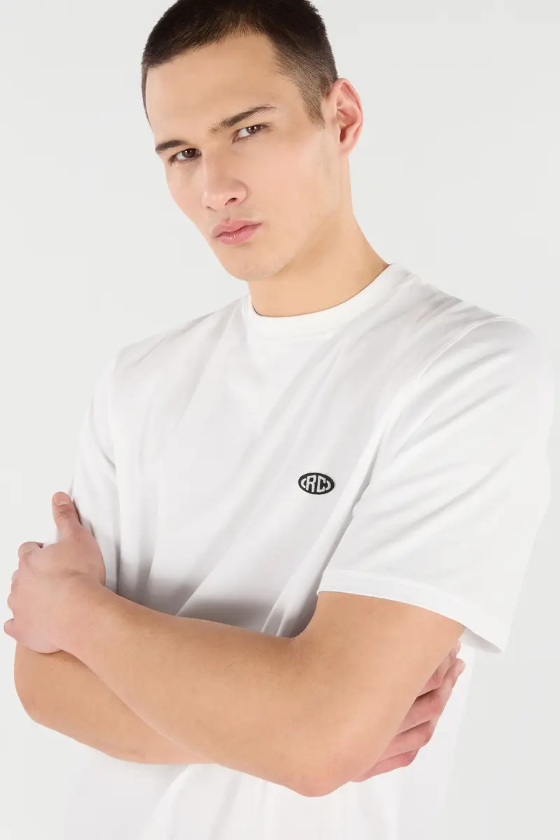 Roberto Cavalli T-Shirt With Logo Patch | Thumbnail 4 Roberto Cavalli T-Shirt With Logo Patch | Thumbnail 4